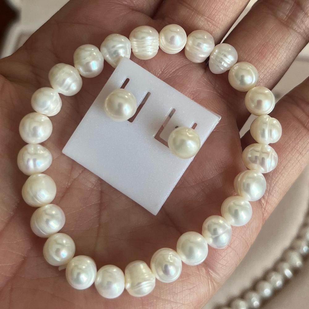 Fresh water pearl Set - Picture 6 of 10